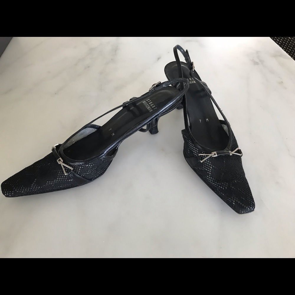 Stuart Weitzman slingback pumps
